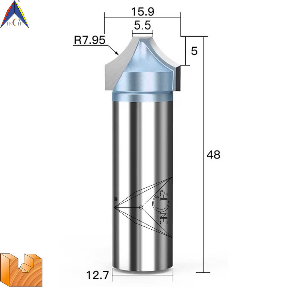 CHP0401 - Open End Carving Router Bit (Industrial Grade)