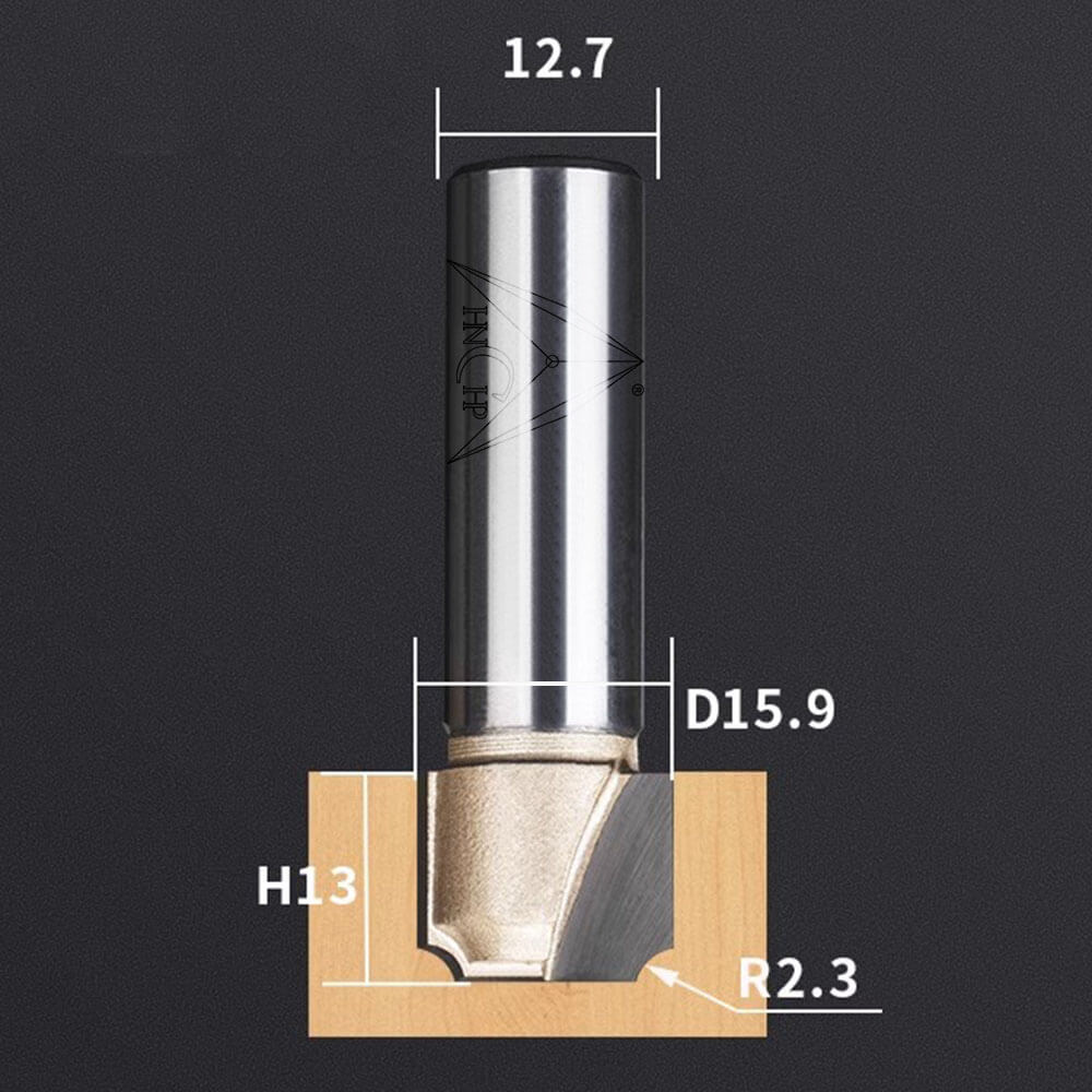 CHP0407 - Flat Bottom Router Bit (Professional Grade)