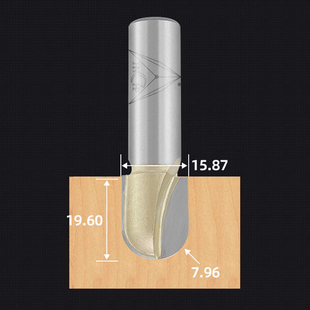 CHP0504 - Round Nose Router Bit