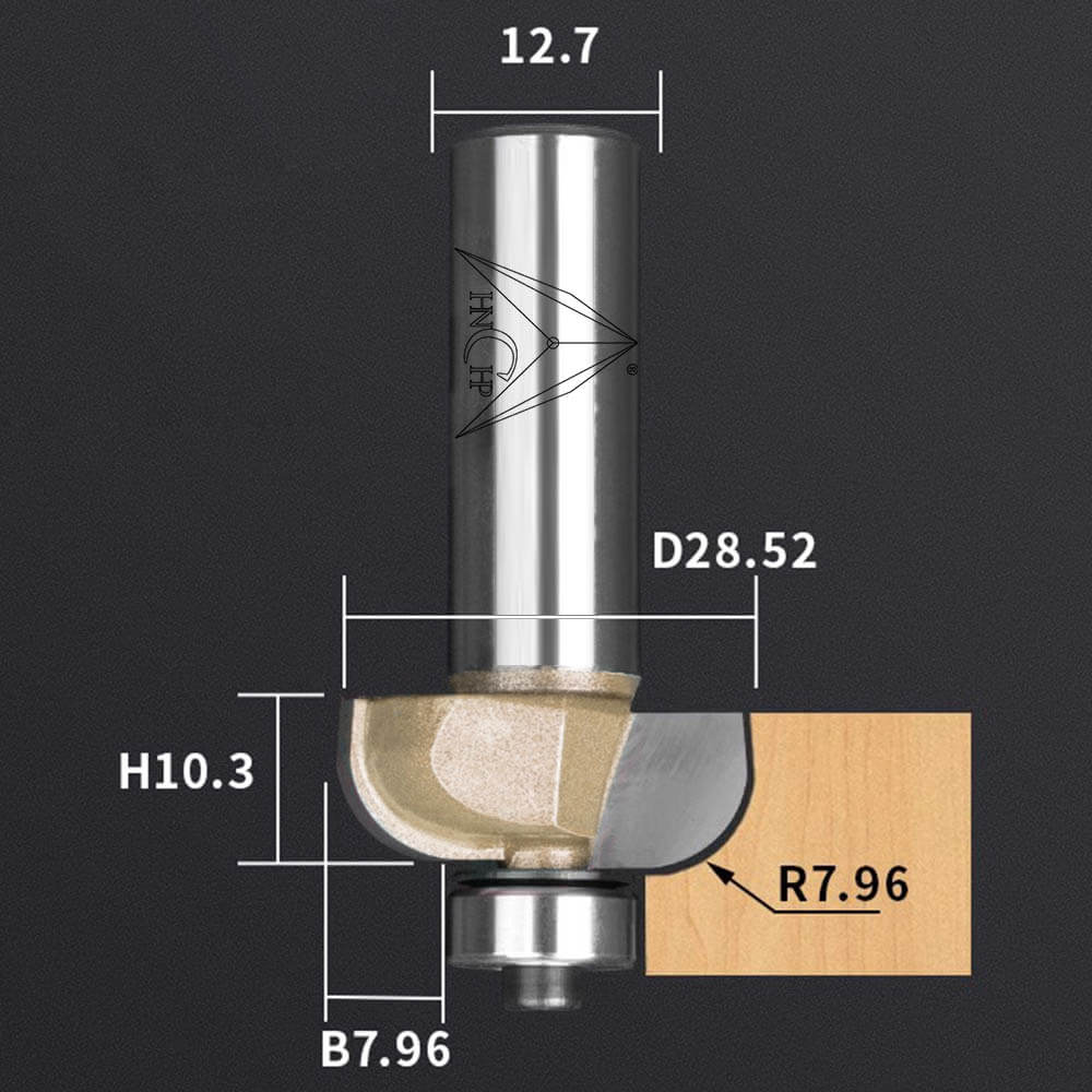 CHP0702 - Cove Router Bit (Professional Grade)