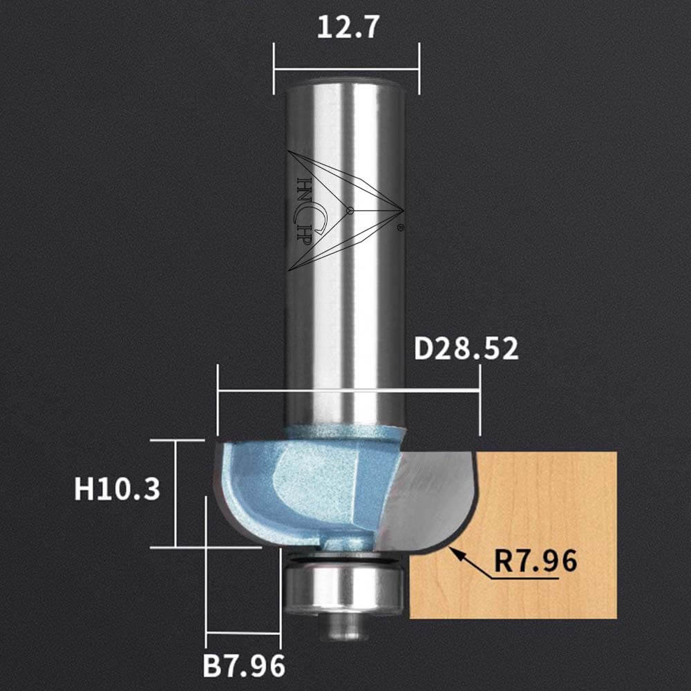 CHP0702 - Cove Router Bit (Industrial Grade)