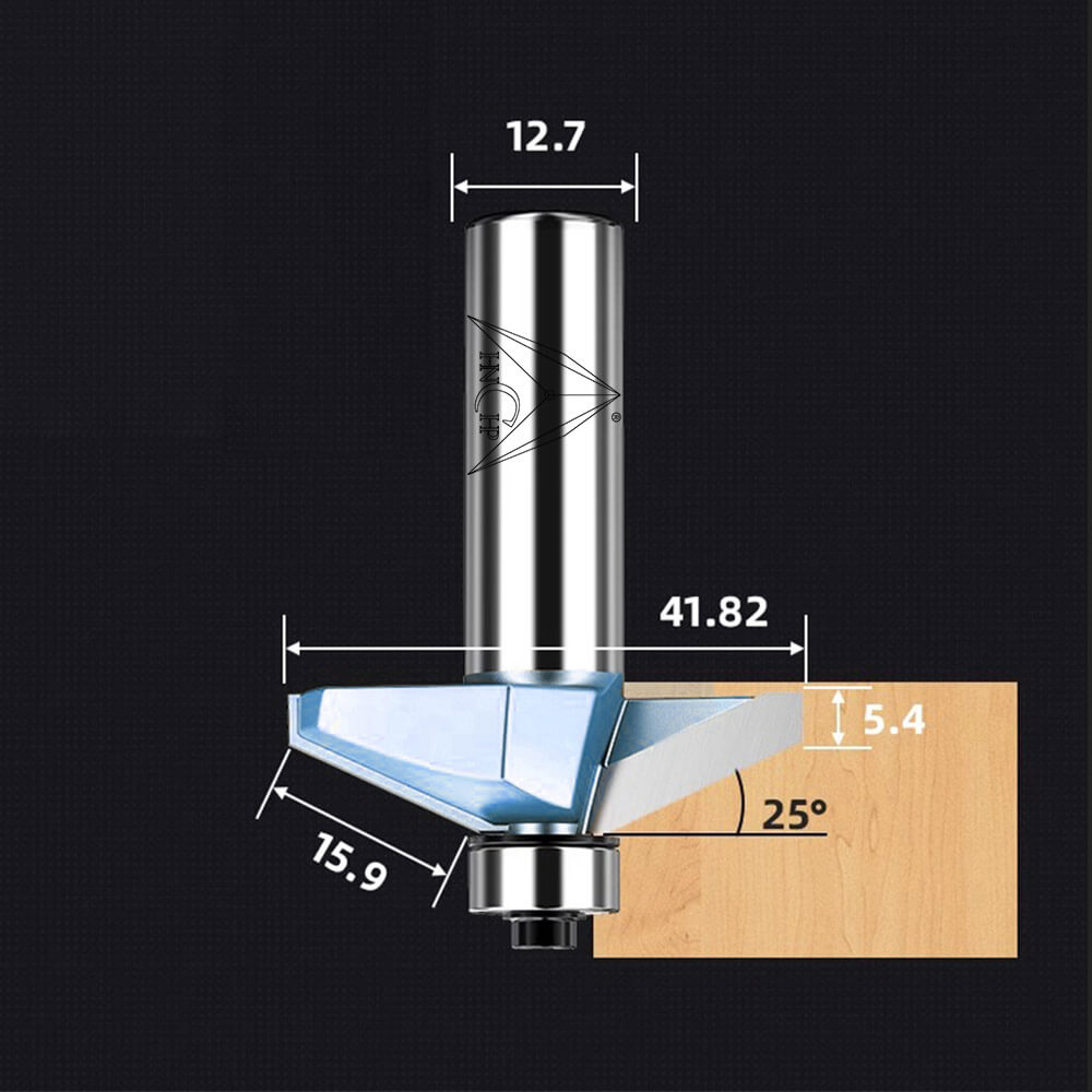 CHP0202 - Horse Nose Router Bit (Industrial Grade)
