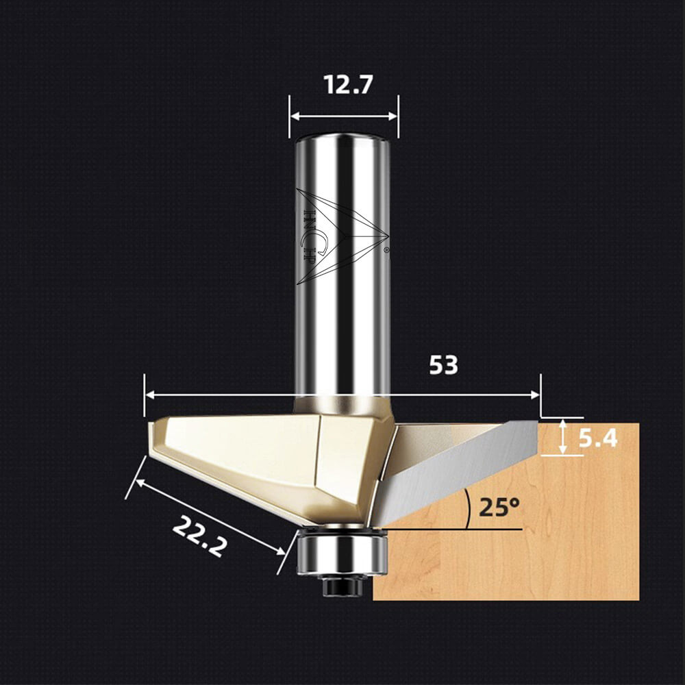 CHP0202 - Horse Nose Router Bit (Professional Grade)