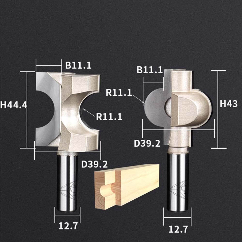 CHP1709 - Glue Joint Router Bit Set