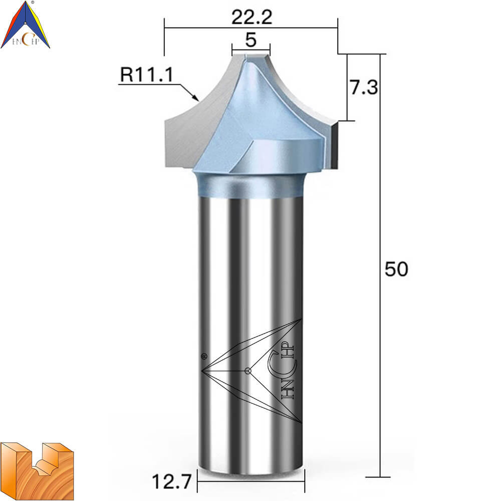 CHP0401 - Open End Carving Router Bit (Industrial Grade)