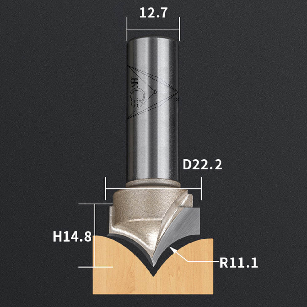 CHP0405 - Carving Router Bit (Professional Grade)
