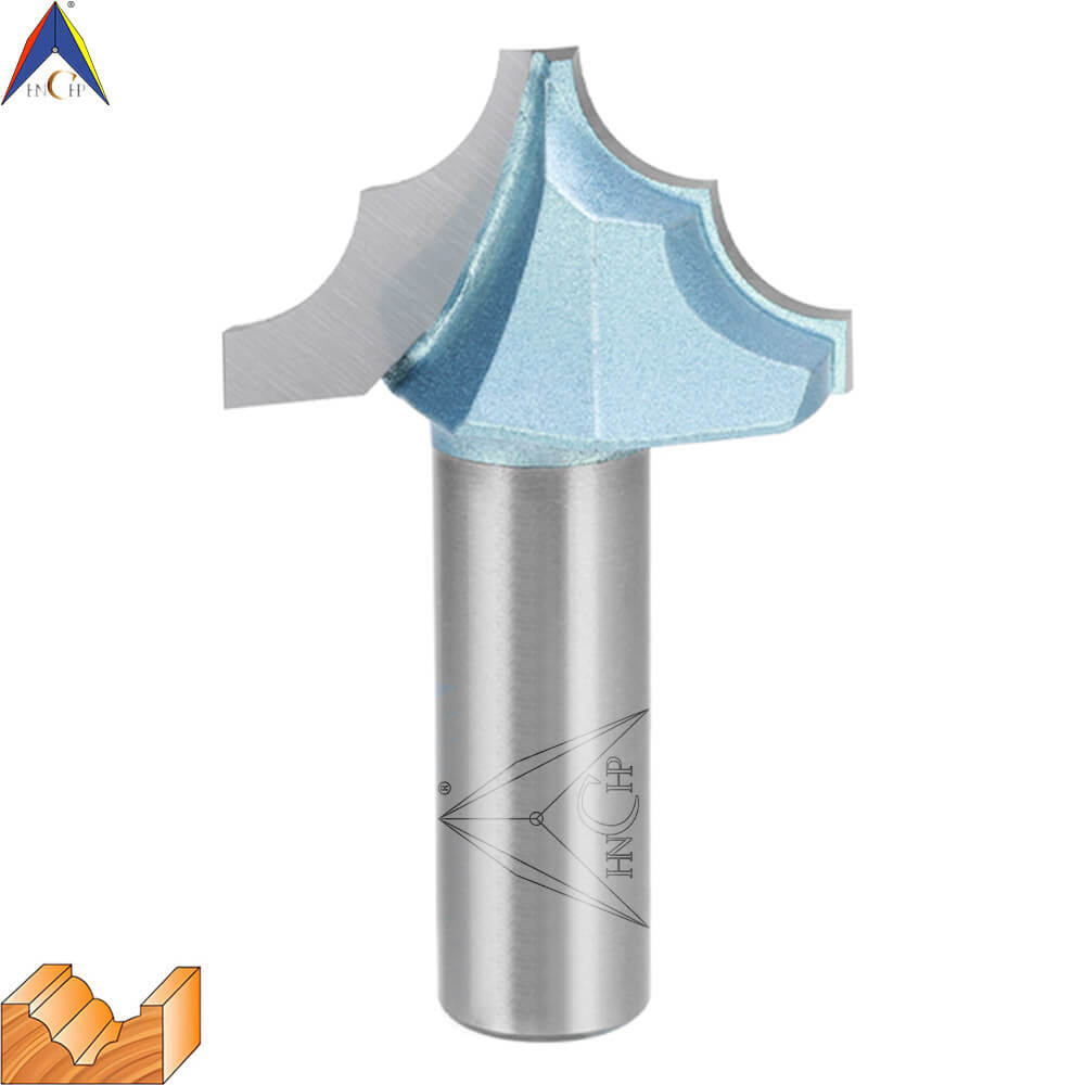 CHP0802M - Classical Ogee Molding Router Bit Without Bearing
