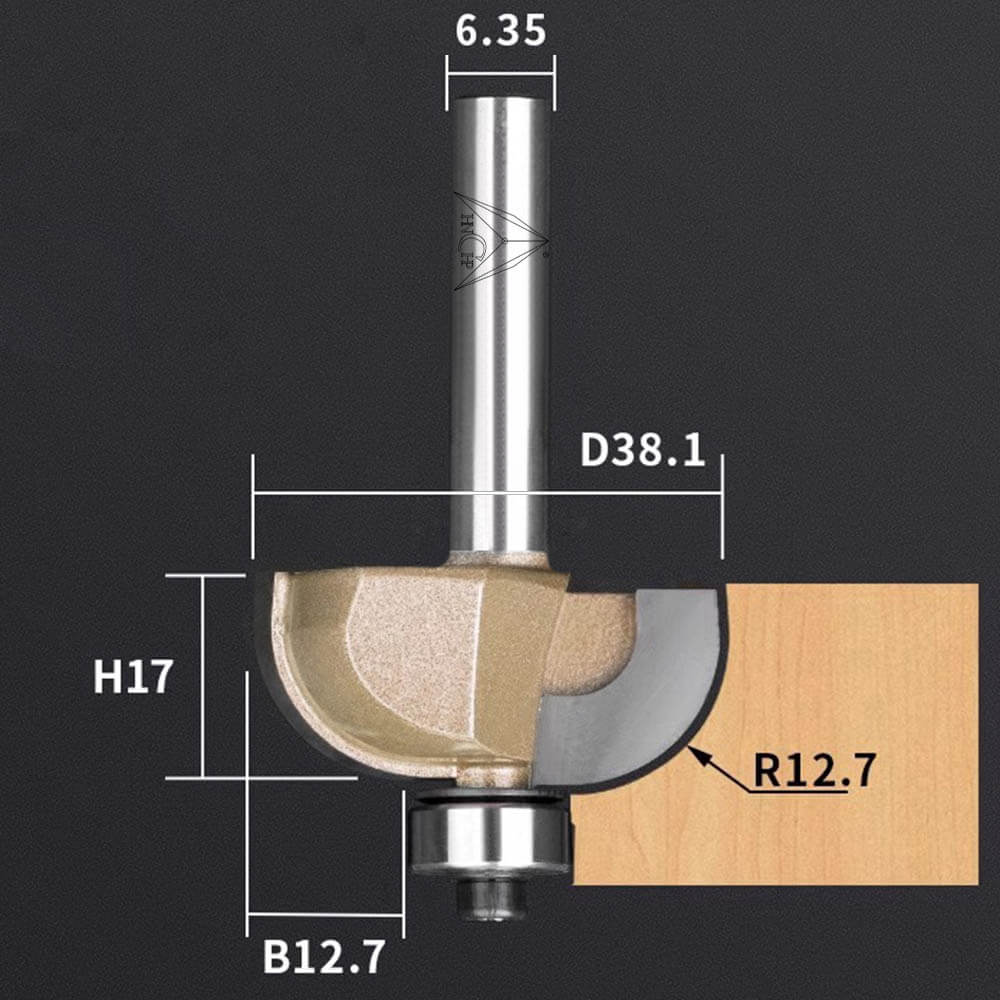 CHP0702 - Cove Router Bit (Professional Grade)