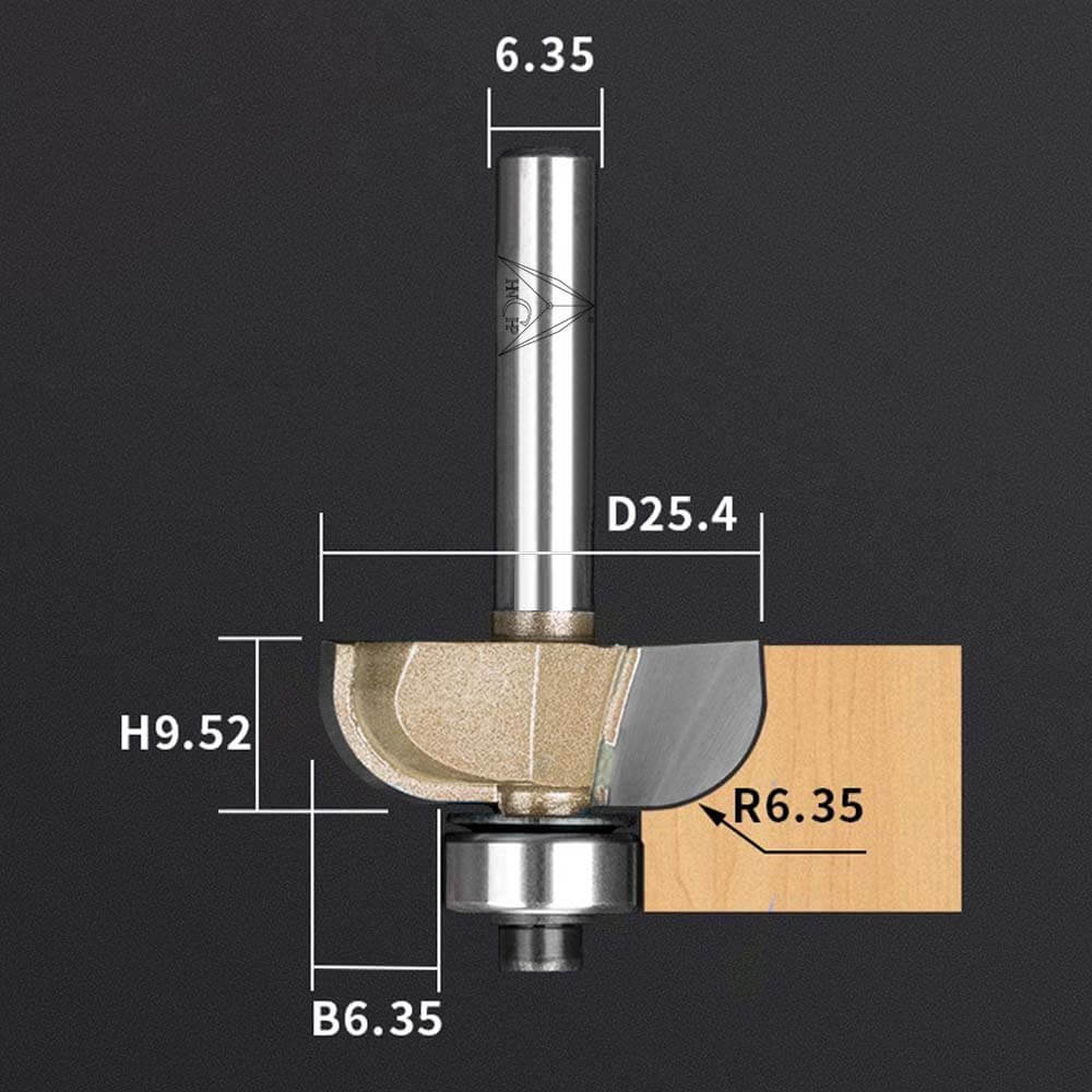 CHP0702 - Cove Router Bit (Professional Grade)