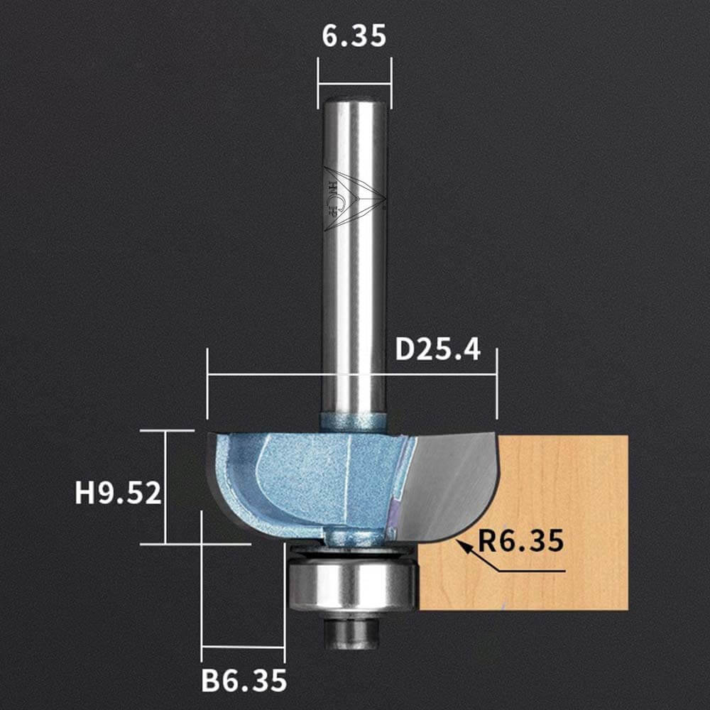 CHP0702 - Cove Router Bit (Industrial Grade)
