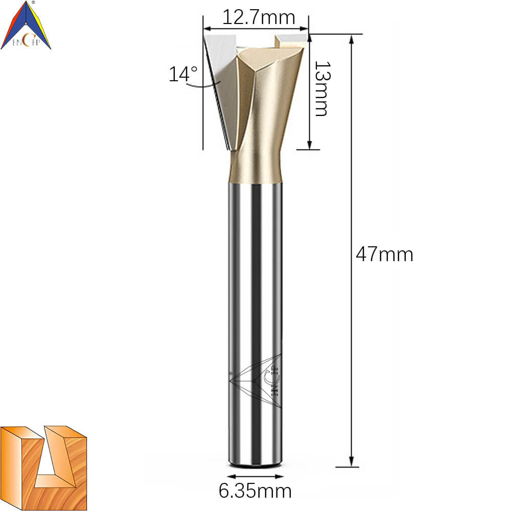 CHP0303 - Dovetail Router Bit (Professional Grade)