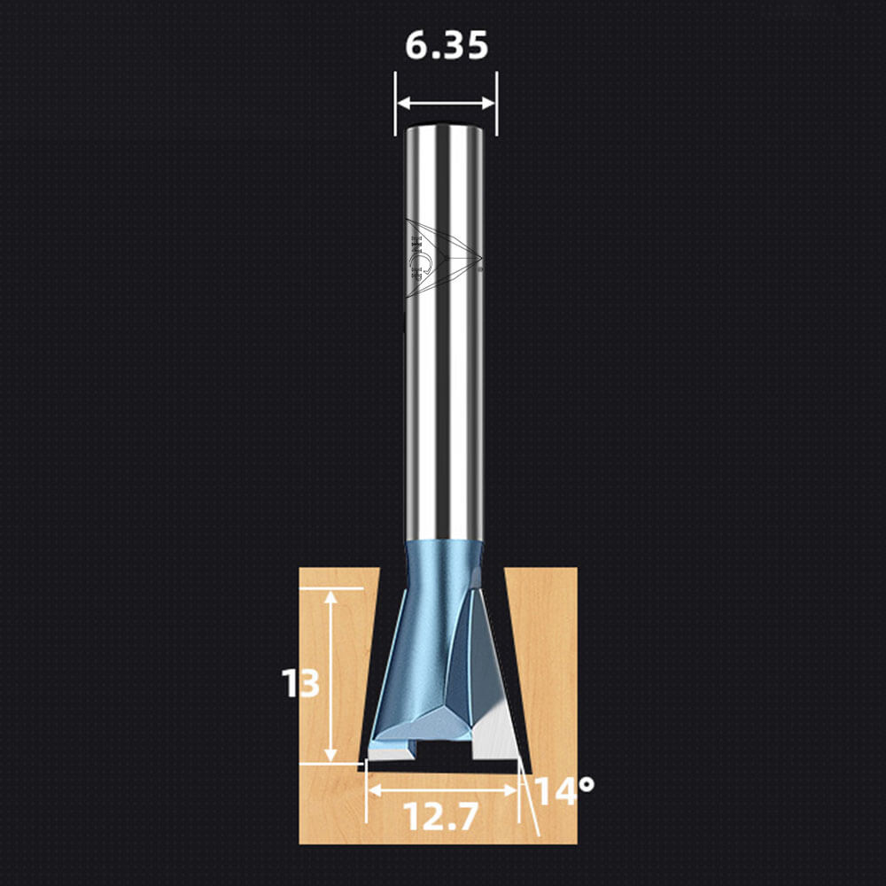 CHP0303 - Dovetail Router Bit (Industrial Grade)