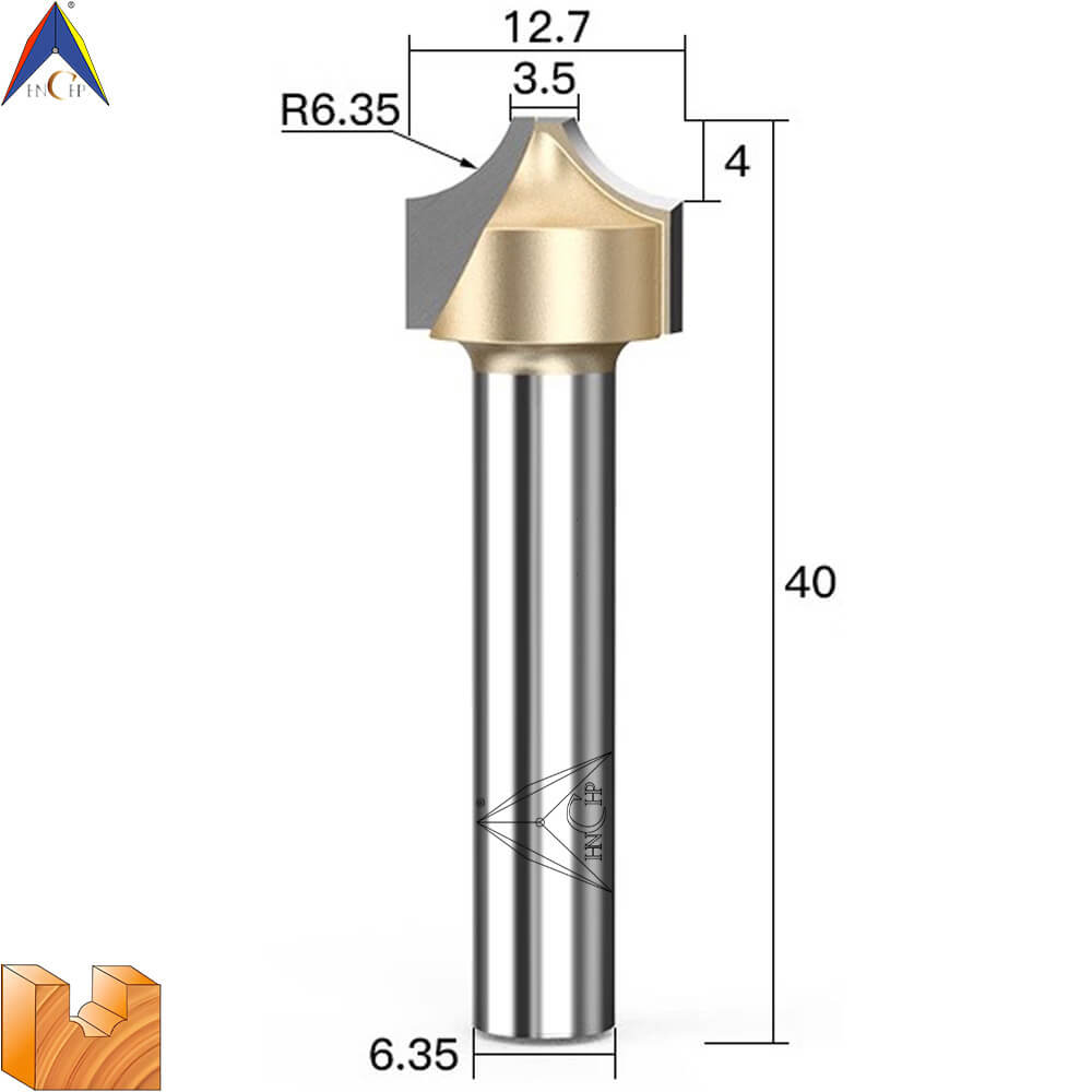 CHP0401 - Open End Carving Router Bit (Professional Grade)