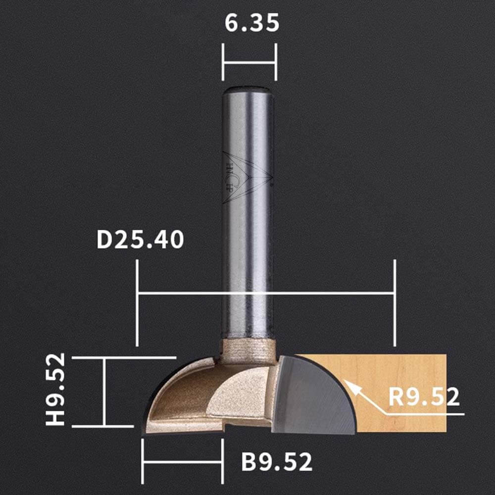 CHP1501 - Finger Grip Router Bit