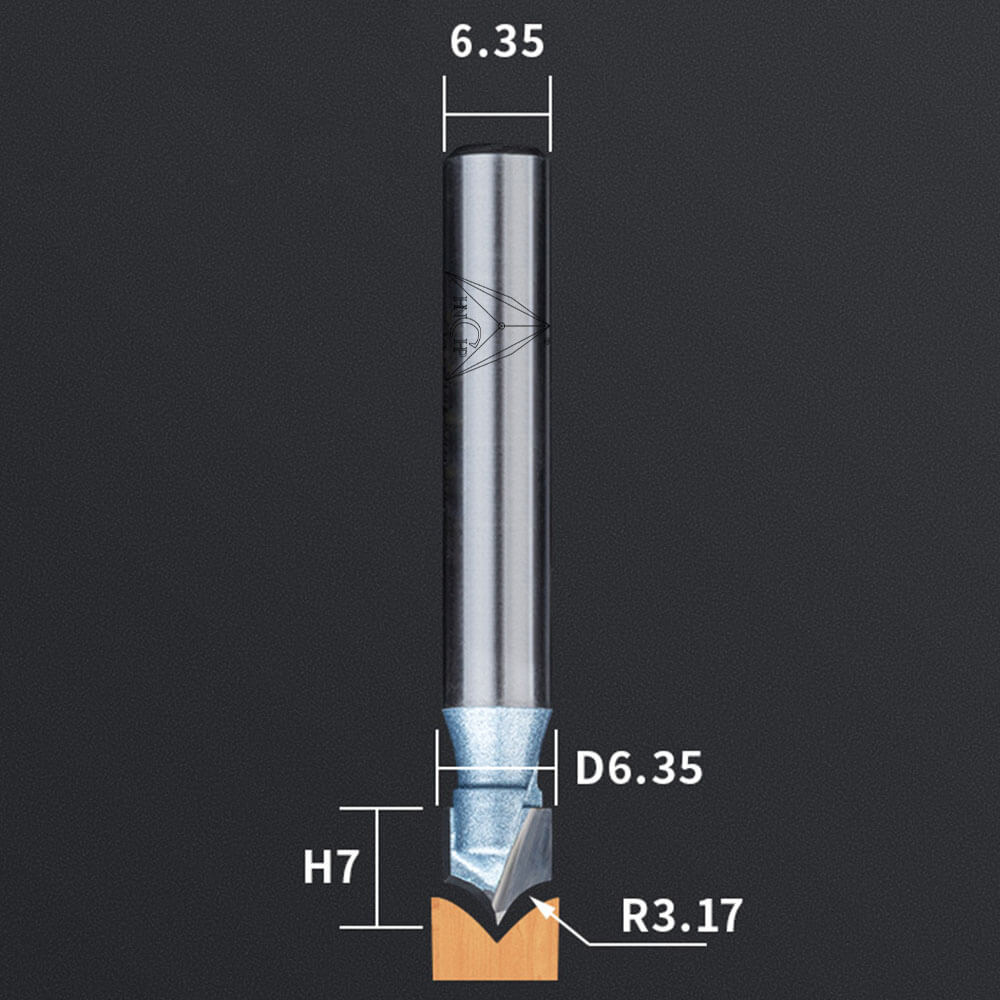 CHP0405 - Carving Router Bit (Industrial Grade)