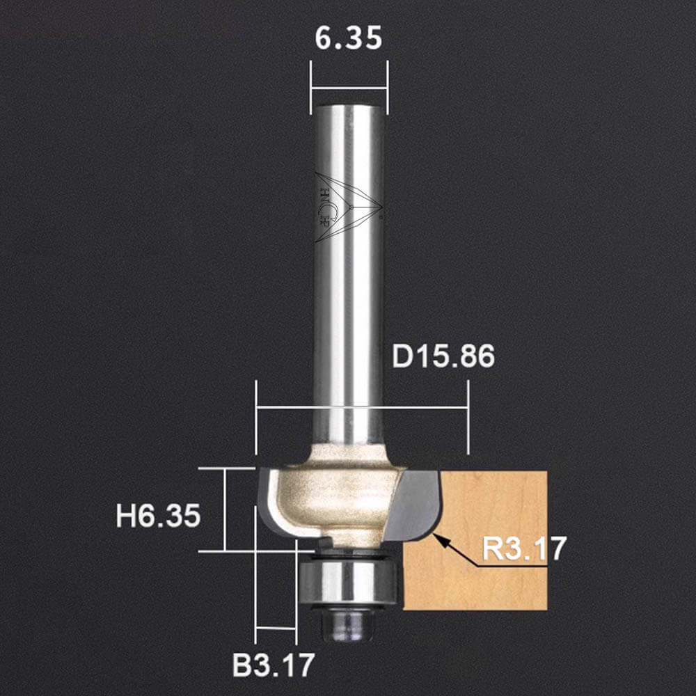 CHP0702 - Cove Router Bit (Professional Grade)
