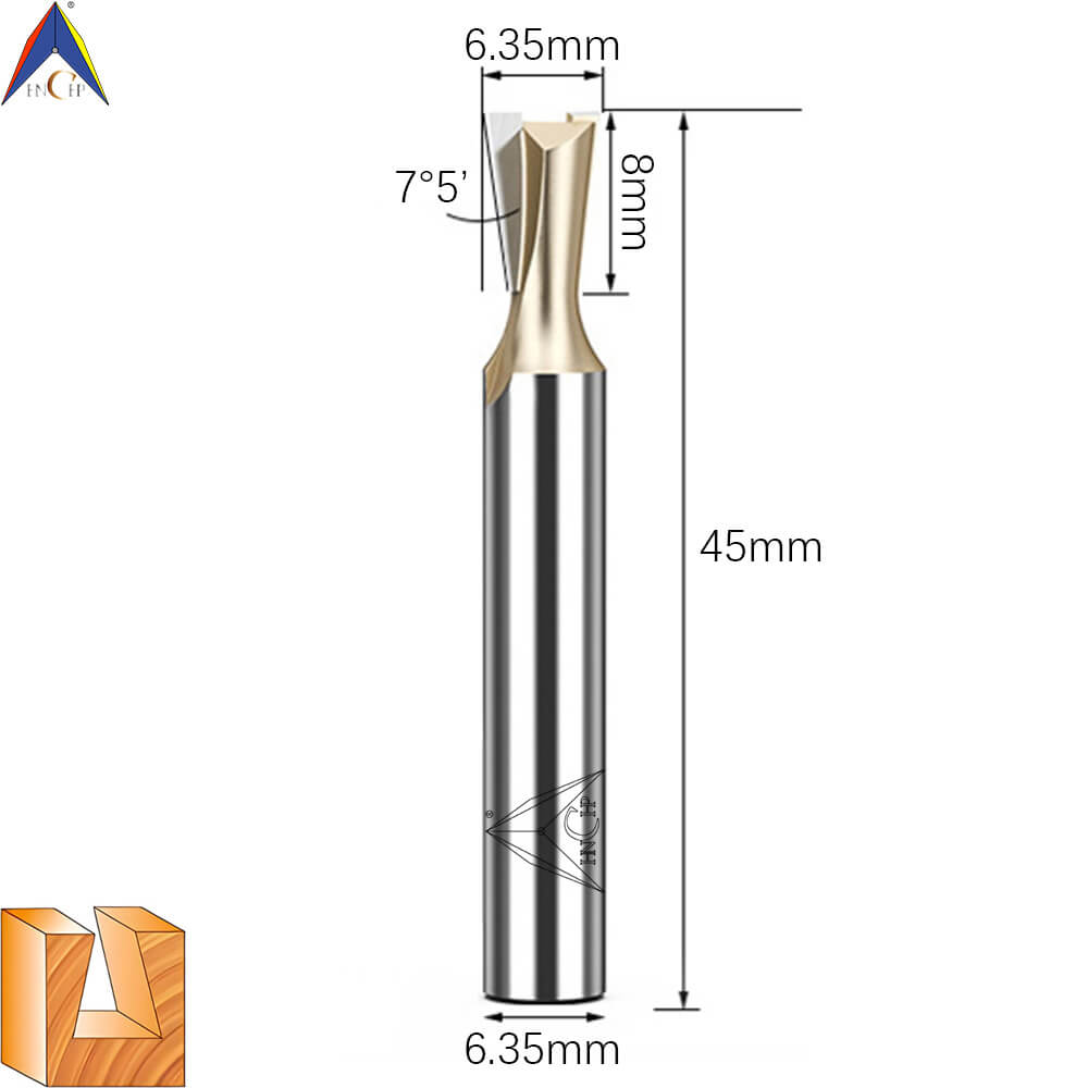 CHP0303 - Dovetail Router Bit (Professional Grade)