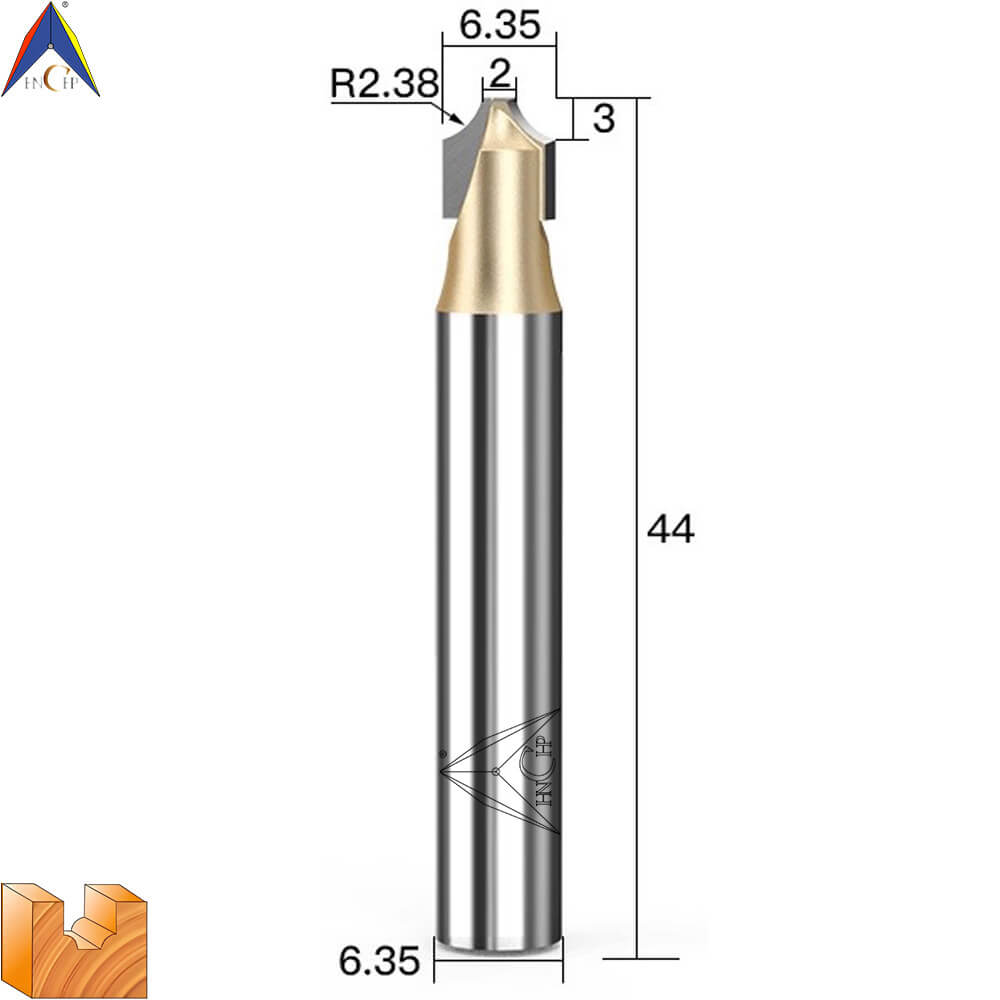 CHP0401 - Open End Carving Router Bit (Professional Grade)