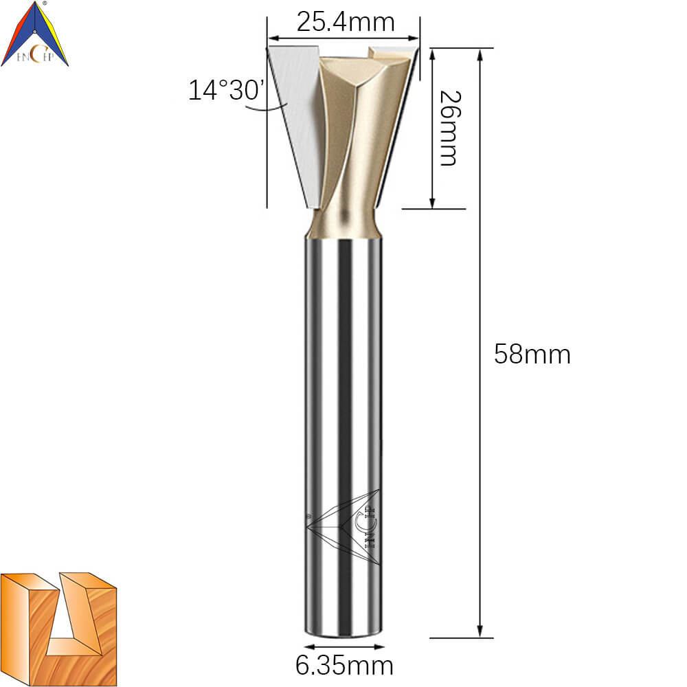CHP0303 - Dovetail Router Bit (Professional Grade)