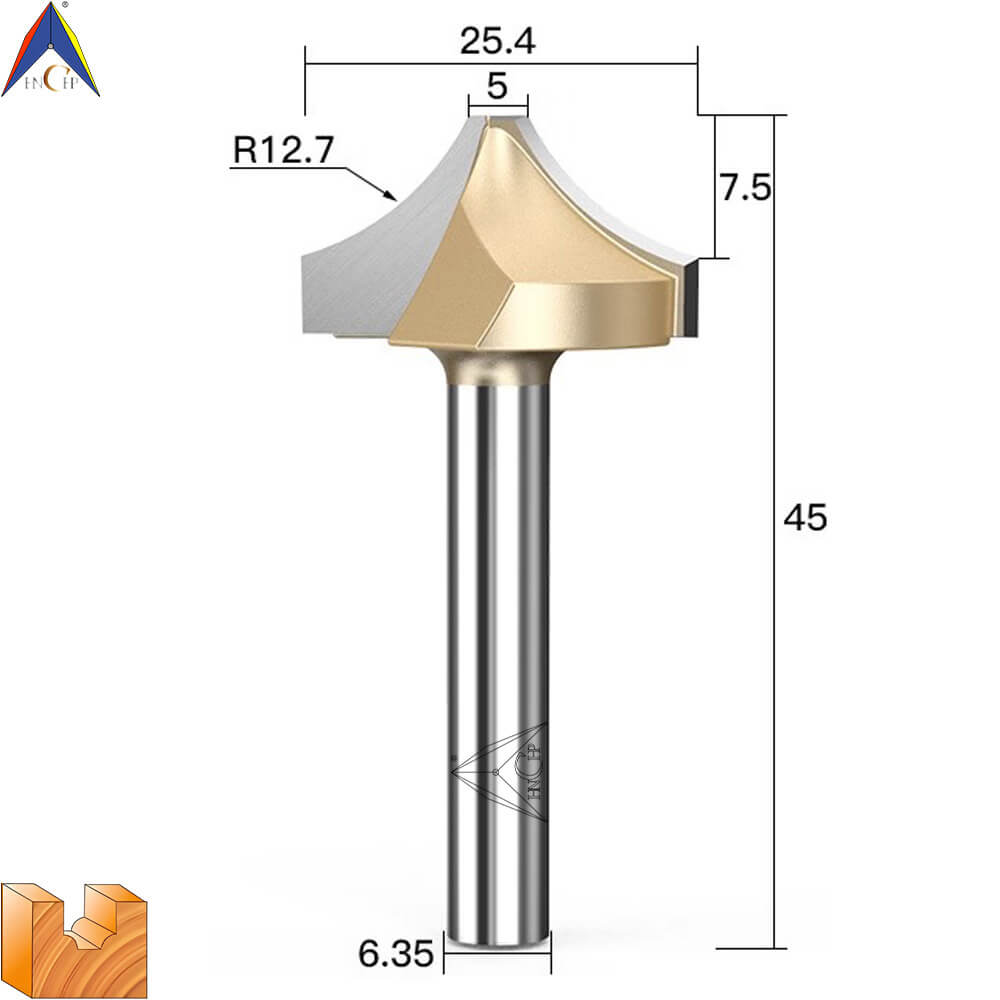 CHP0401 - Open End Carving Router Bit (Professional Grade)