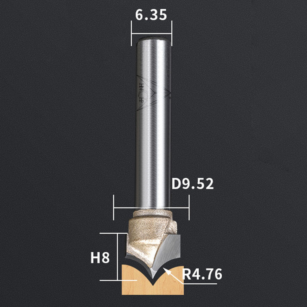 CHP0405 - Carving Router Bit (Professional Grade)