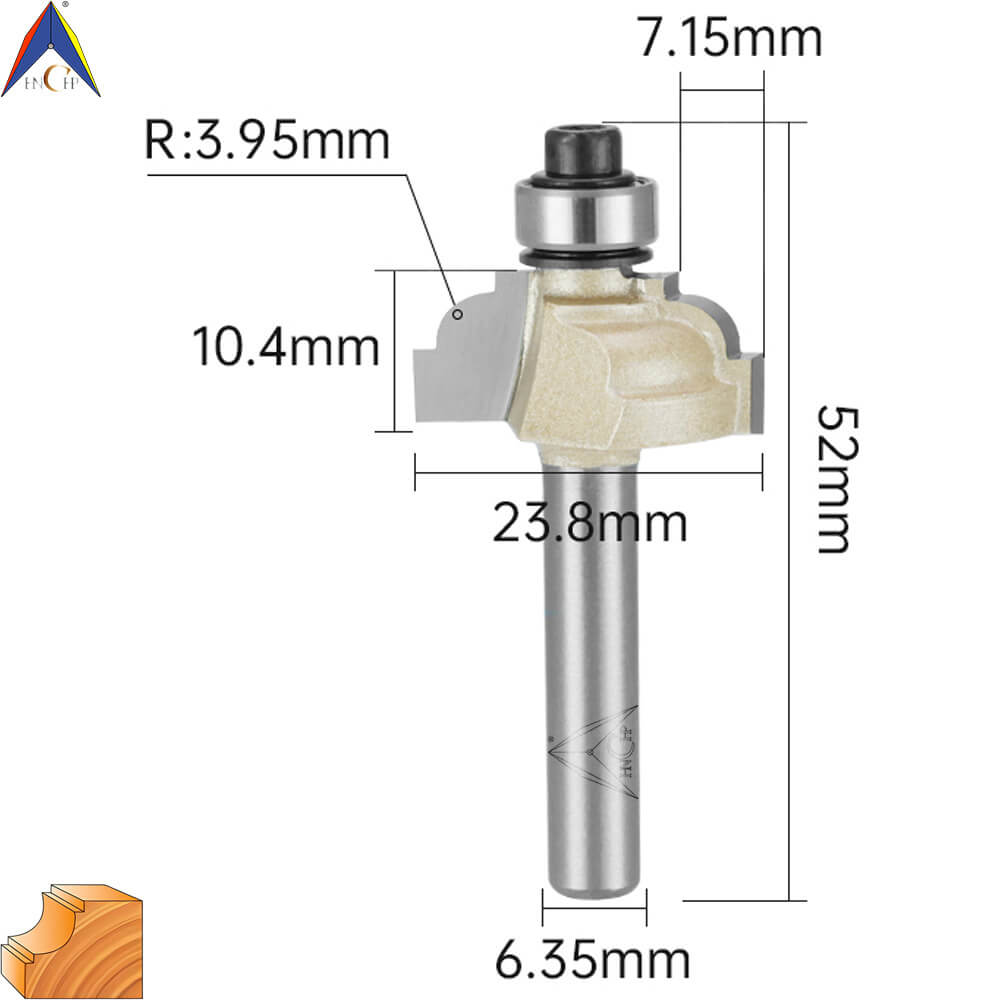 CHP0703 - Classical Cove Router Bit