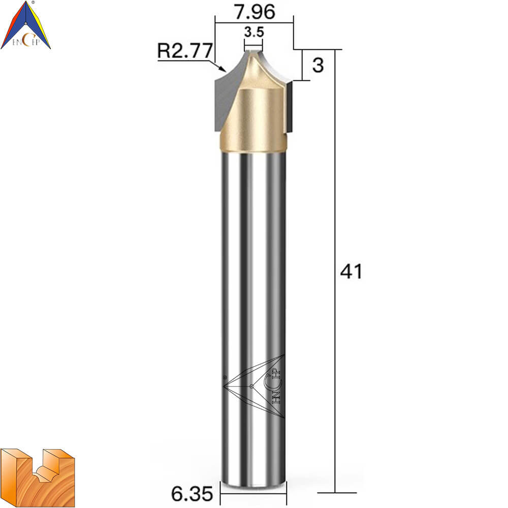 CHP0401 - Open End Carving Router Bit (Professional Grade)