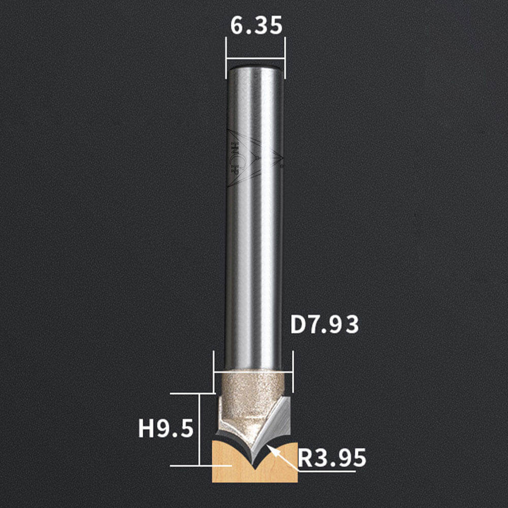 CHP0405 - Carving Router Bit (Professional Grade)