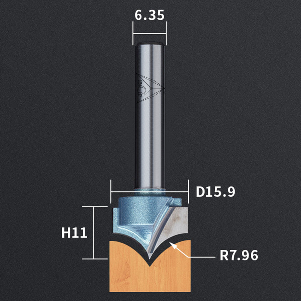 CHP0405 - Carving Router Bit (Industrial Grade)