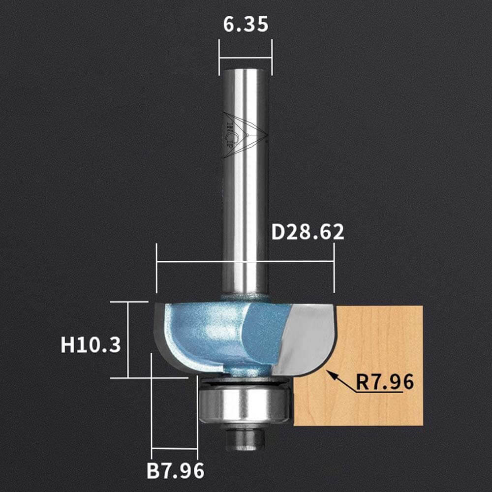 CHP0702 - Cove Router Bit (Industrial Grade)