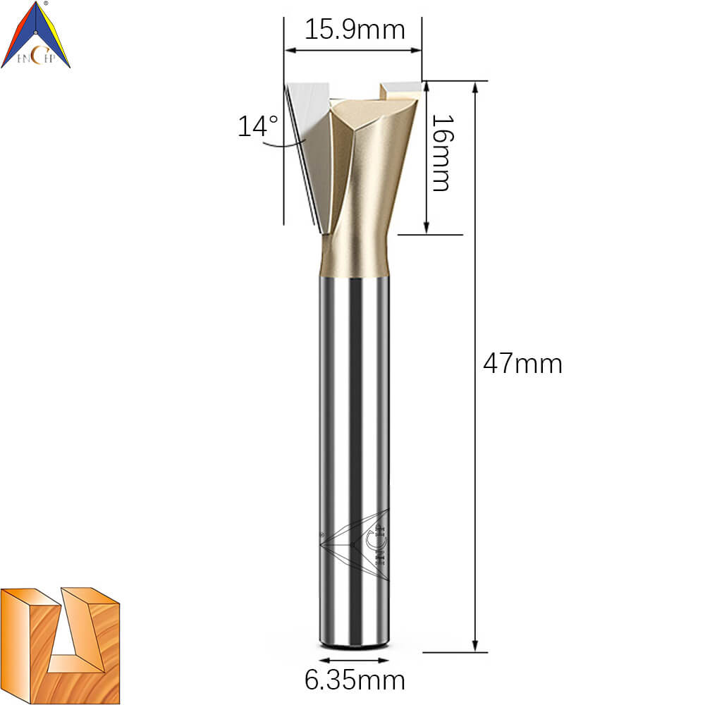 CHP0303 - Dovetail Router Bit (Professional Grade)