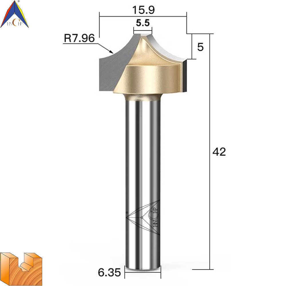 CHP0401 - Open End Carving Router Bit (Professional Grade)