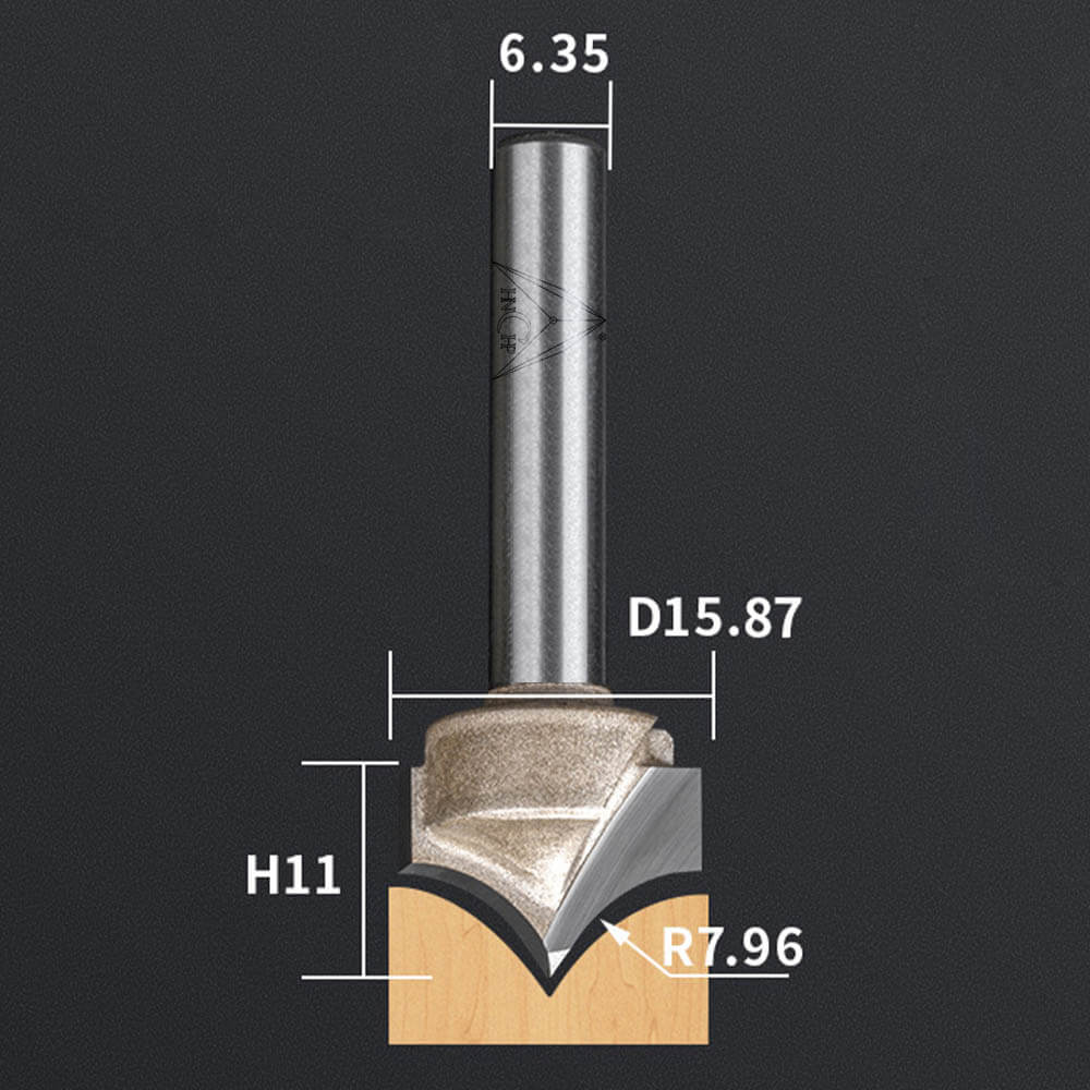 CHP0405 - Carving Router Bit (Professional Grade)