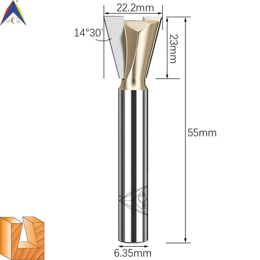 CHP0303 - Dovetail Router Bit (Professional Grade)