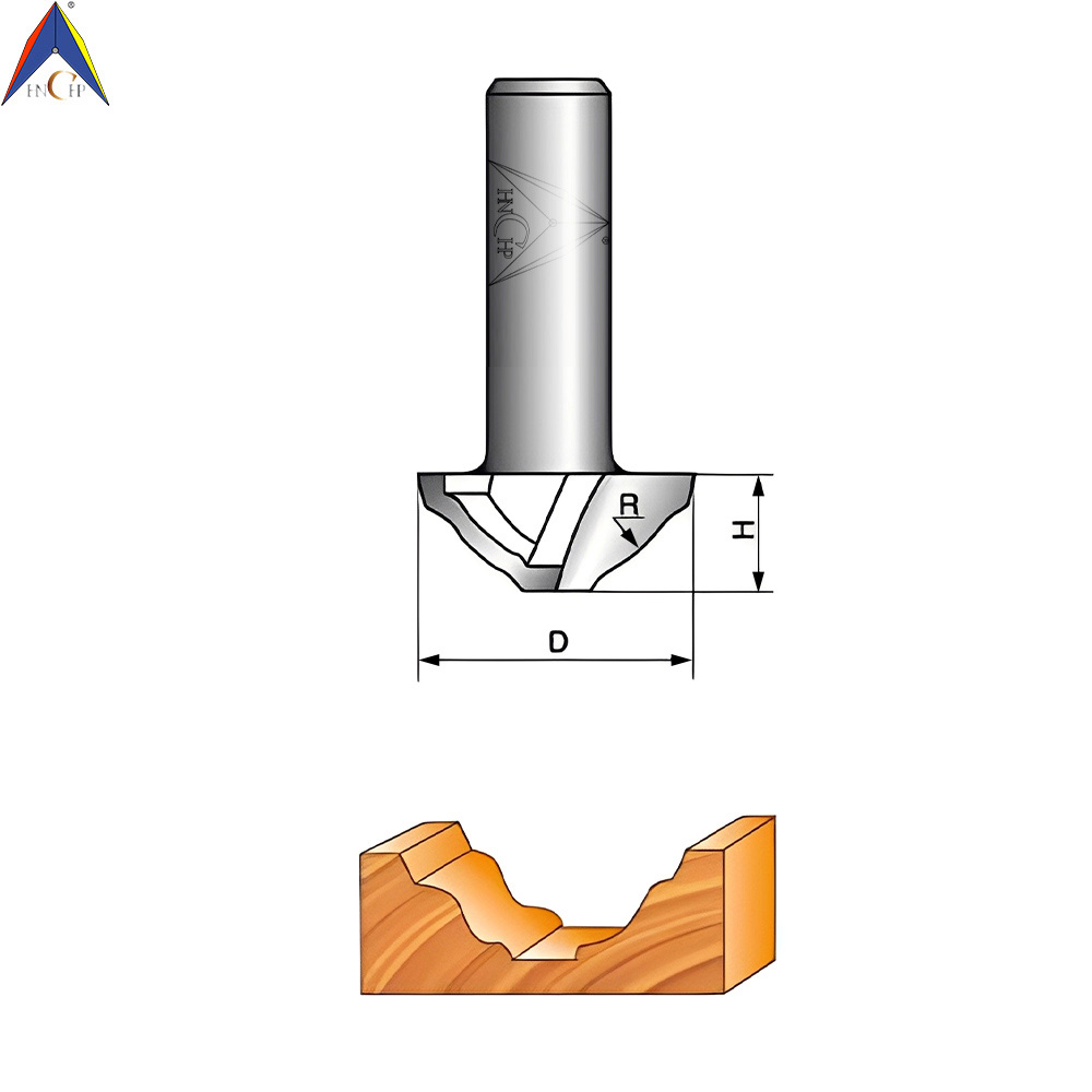 CHP0406 - Classical Plunge Router Bit