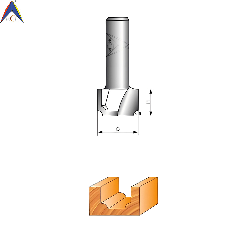 CHP0407 - Flat Bottom Router Bit (Professional Grade)