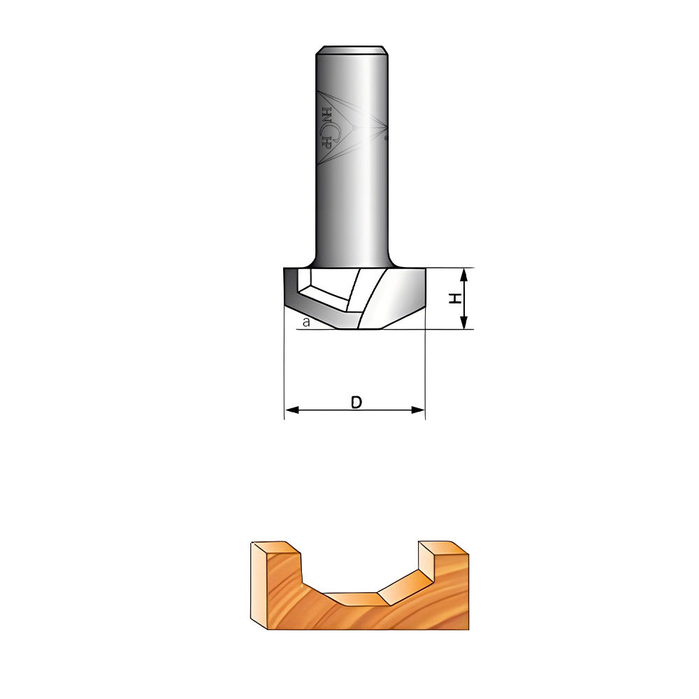 CHP0408 - Surface Plunge Router Bit