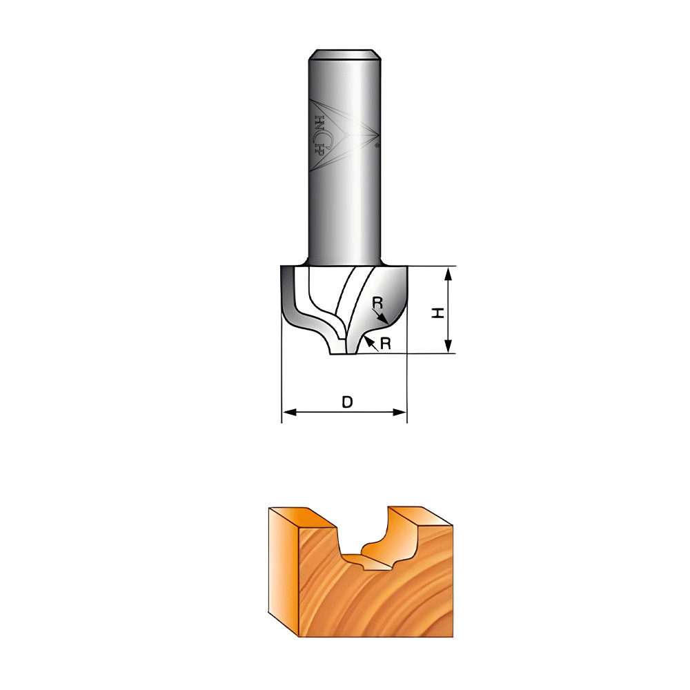 CHP0409 - Classical Plunge Router Bit