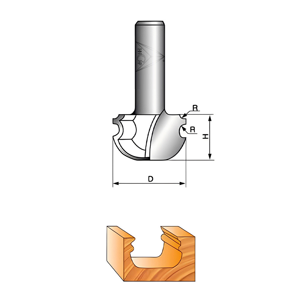 CHP0503 - Classical Core Box Router Bit