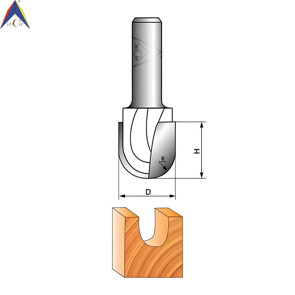CHP0504 - Round Nose Router Bit