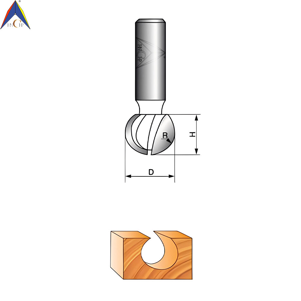 CHP0506 - Round Carving Router Bit