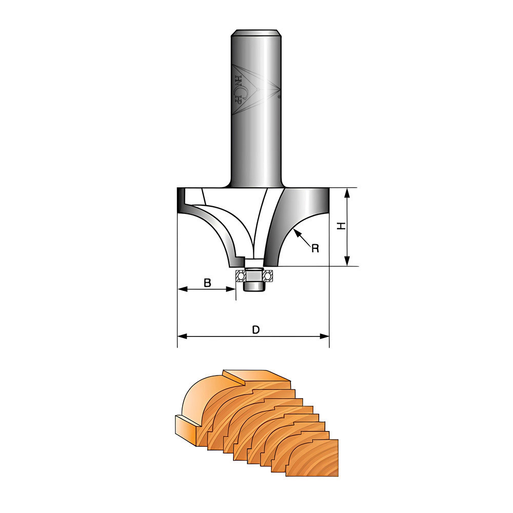 CHP0603 - Beading Router Bit