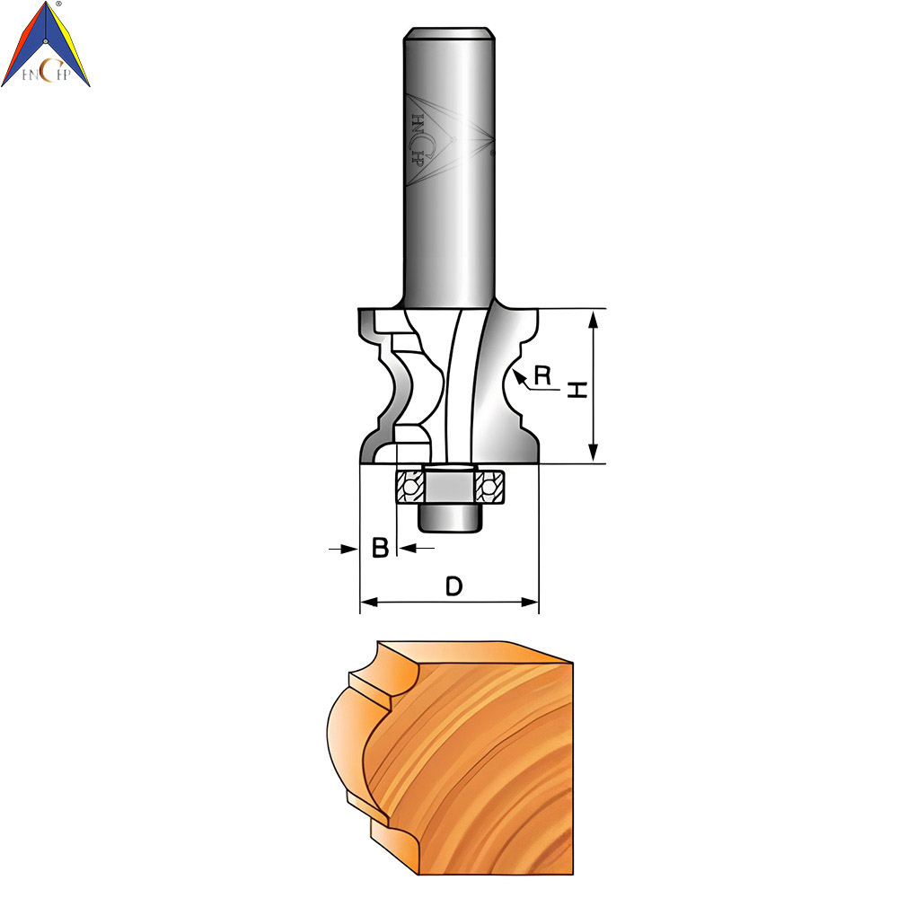 CHP0701 - Bull Nose Router Bit