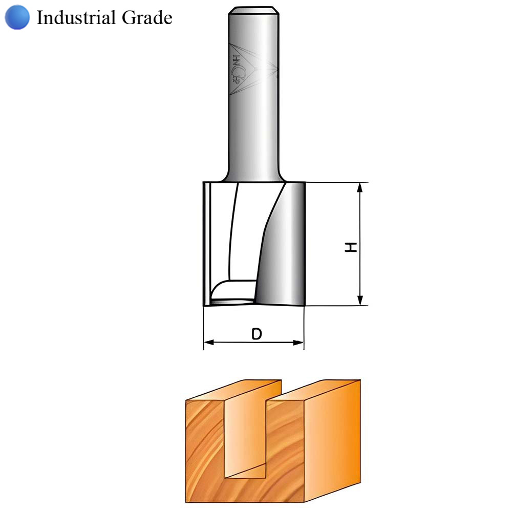 CHP0110 - Long Blade Cleaning Bottom Router Bit (Industrial Grade)