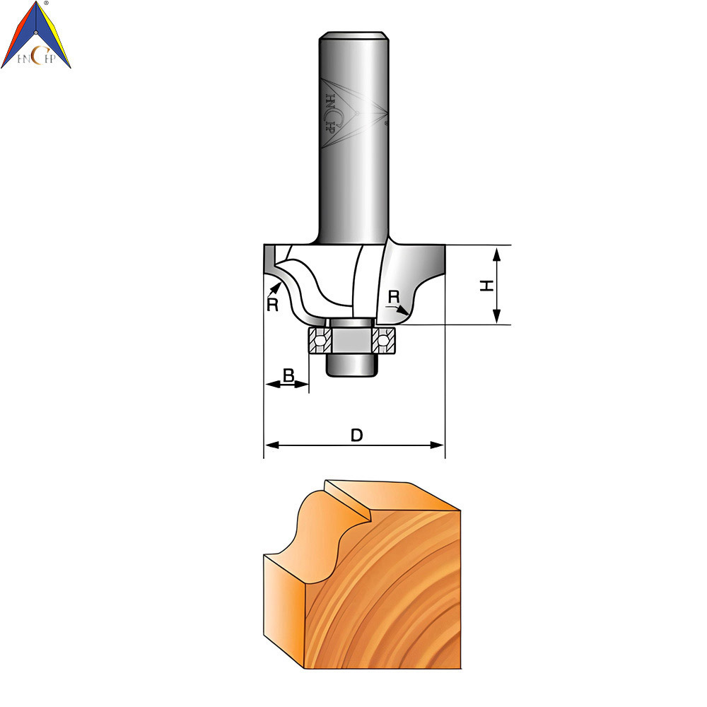CHP0801 - Roman Ogee Router Bit
