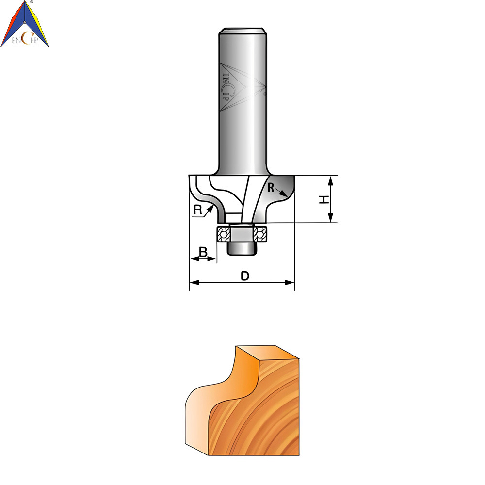 CHP0803 - Curved Line Router Bit