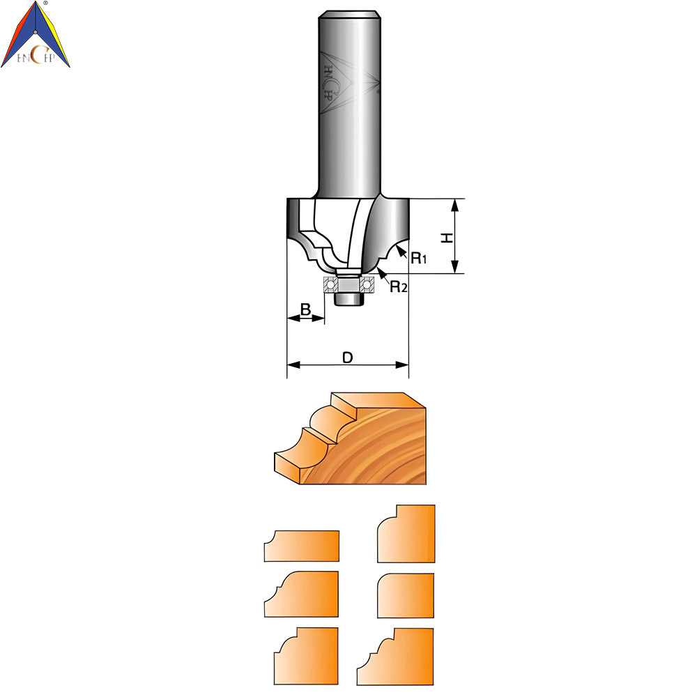 CHP0811 - Classical Ogee Molding Router Bit (Professional Grade)
