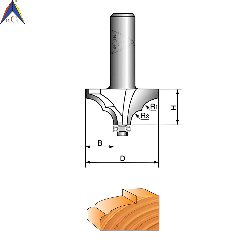 CHP0813 - Curved Round Line With Bearing