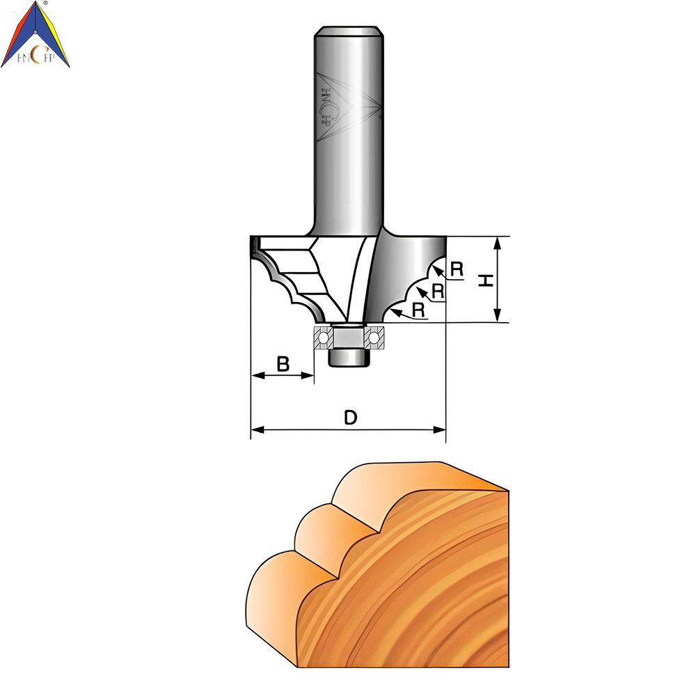CHP0814 - Classical Ogee Molding Router Bit