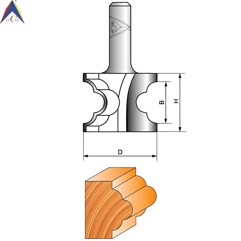 CHP0816 - Half Clubs Router Bit